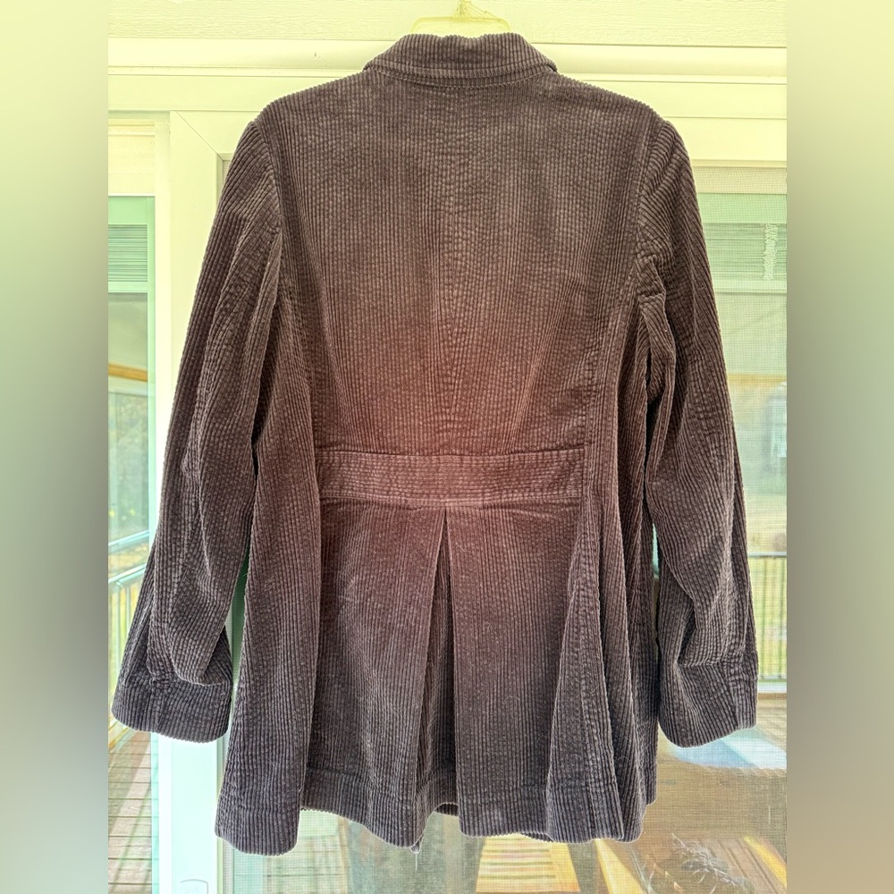 J. Jill Corduroy Jacket - Soft Black - Picture 2 of 5